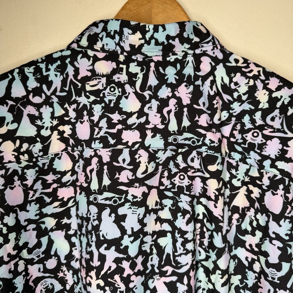 RSVLTS Disney 100 Pastel Pals Light Kunuflex Shirt Mens 2XL Limited Edition NWT - Picture 6 of 14
